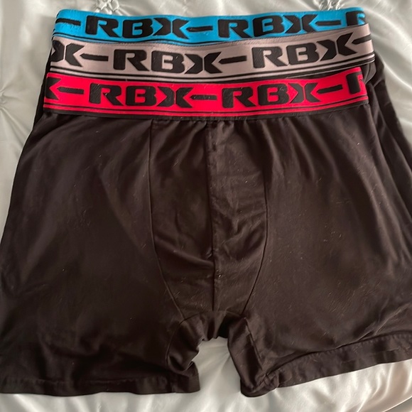 RBX Underwear & Socks Mens Bundle Rbx Boxer Brief Underwear X3